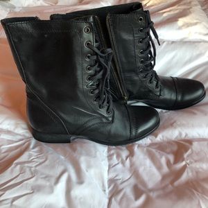 Steve Madden combat boots